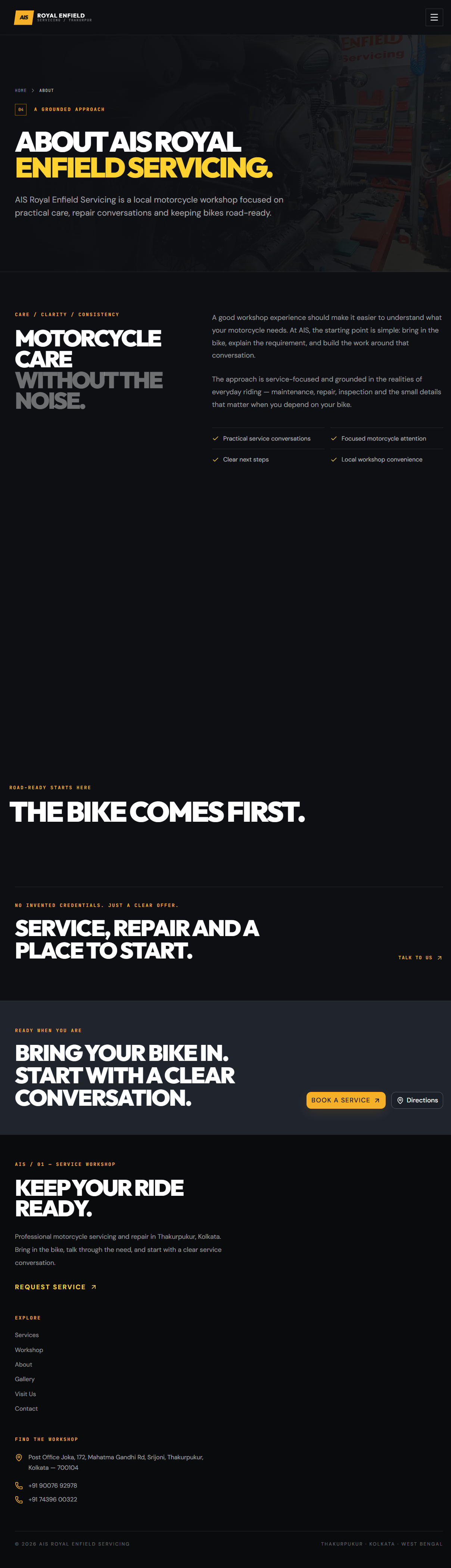 AIS Royal Enfield Servicing image 3